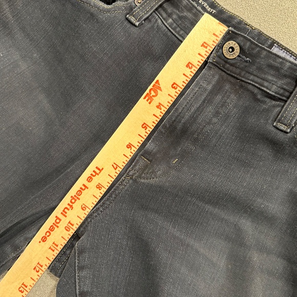 AG Everett Slim Straight Men's Blue Jeans Size 33 - Picture 12 of 14
